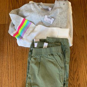 Childrens Place - Girls Pants and Top - Size L - 12